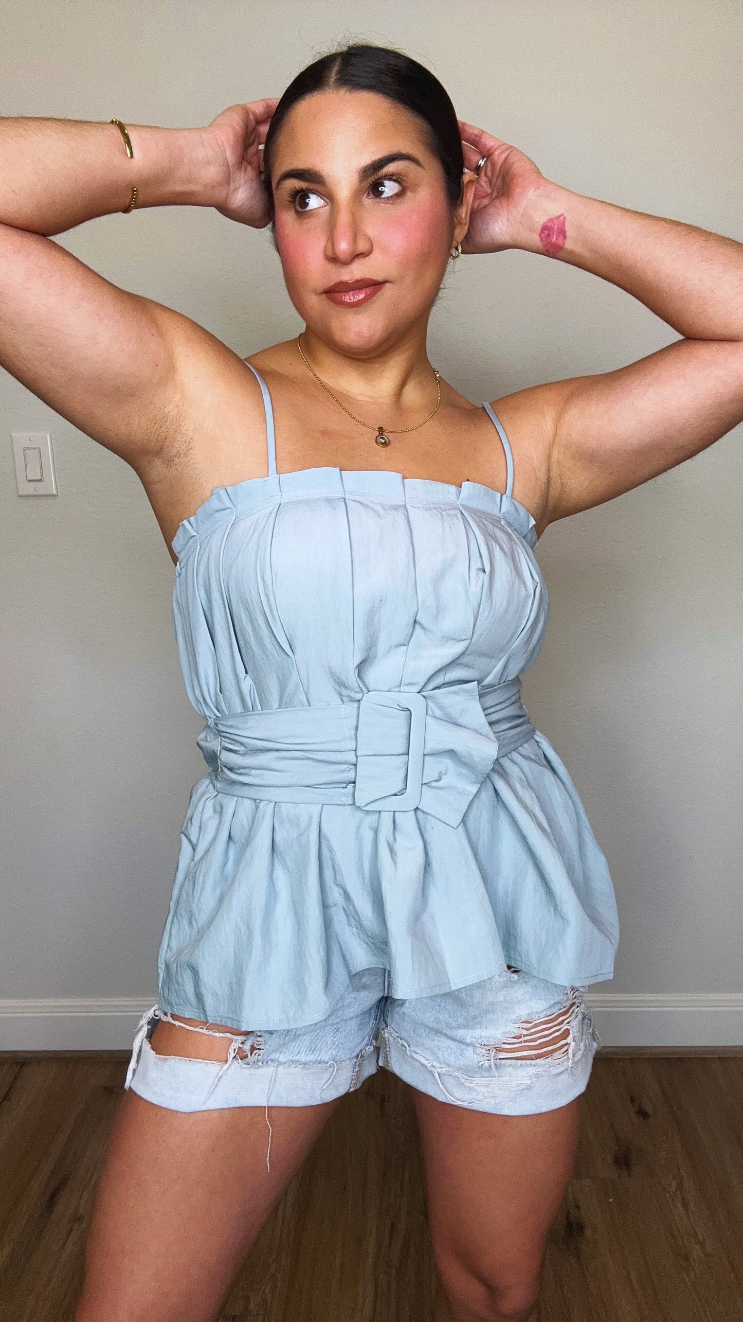 Loraine Top blue
