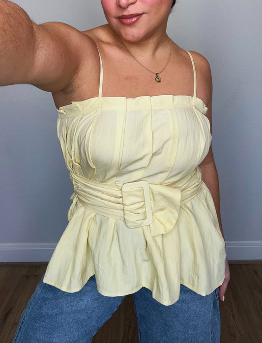 Loraine Top Butteryellow